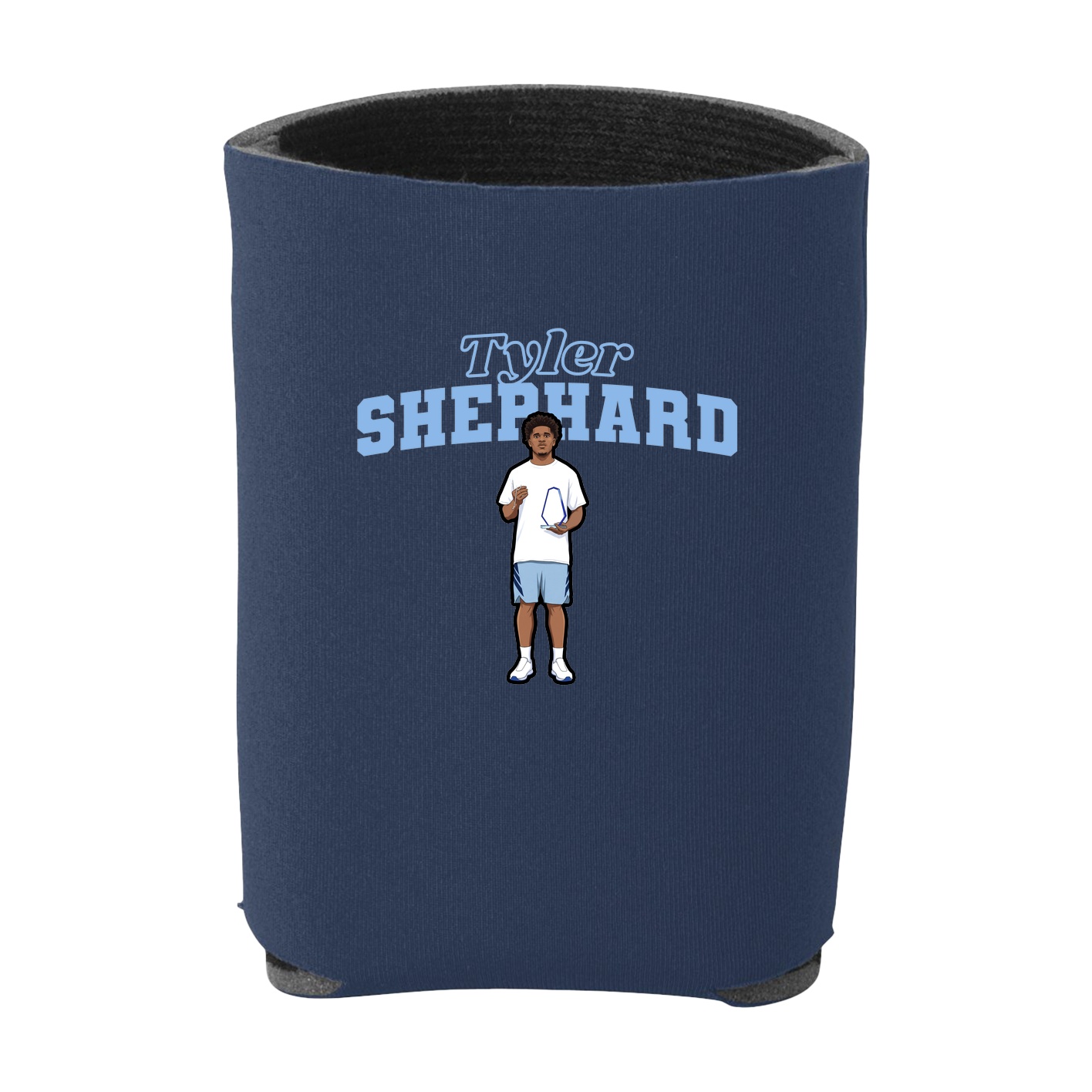 Can Holder — Name Arch in Navy