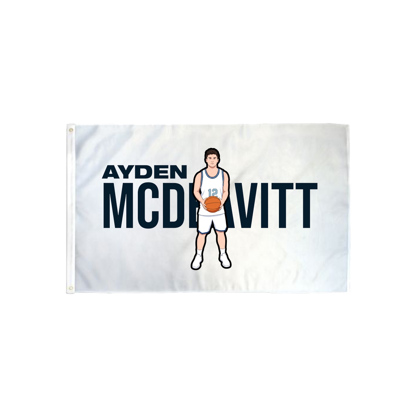 3x5 Flag — Player Name in Classic