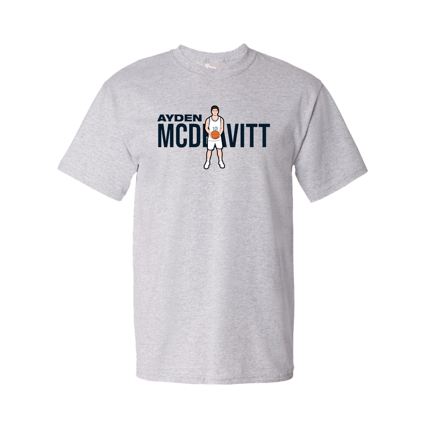 Tee — Player Name in Grey