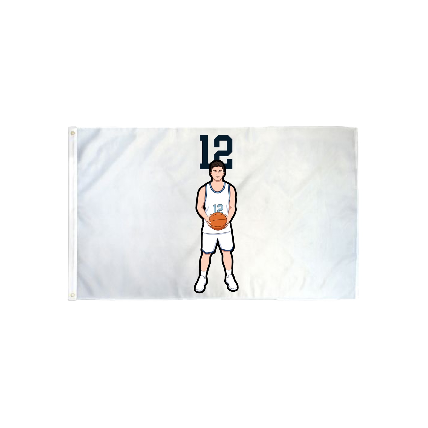 3x5 Flag — Number Top in Classic