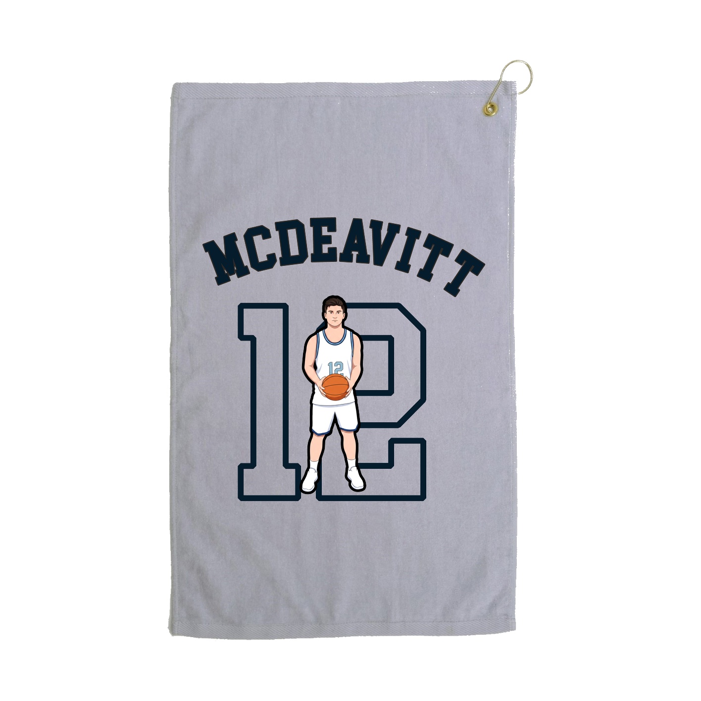Golf Towel — Shirsey Arch in Grey