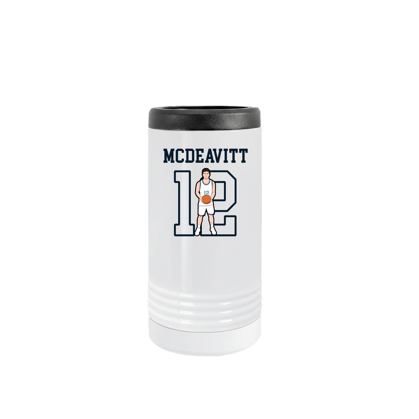 Slim Beverage Holder — Shirsey in White