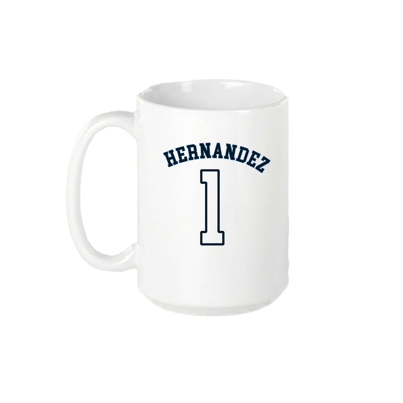 15oz Coffee Mug — Shirsey Arch in White