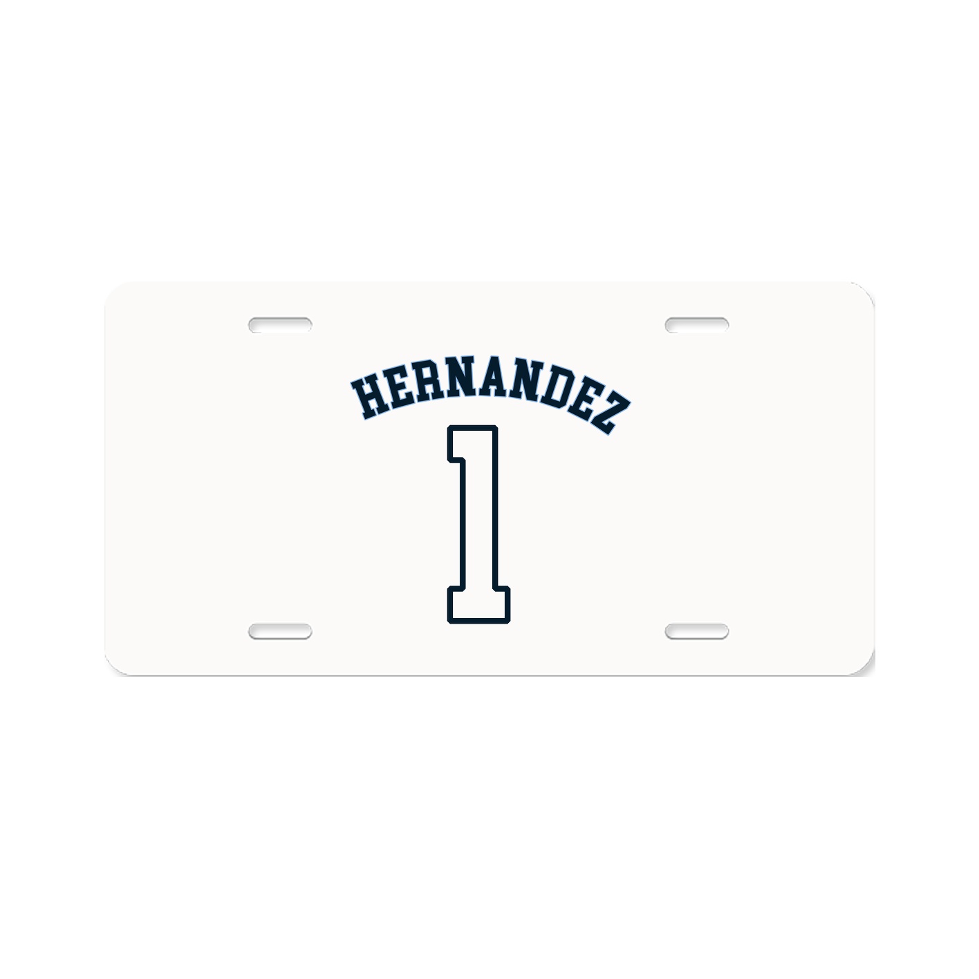 License Plate — Shirsey Arch in Classic