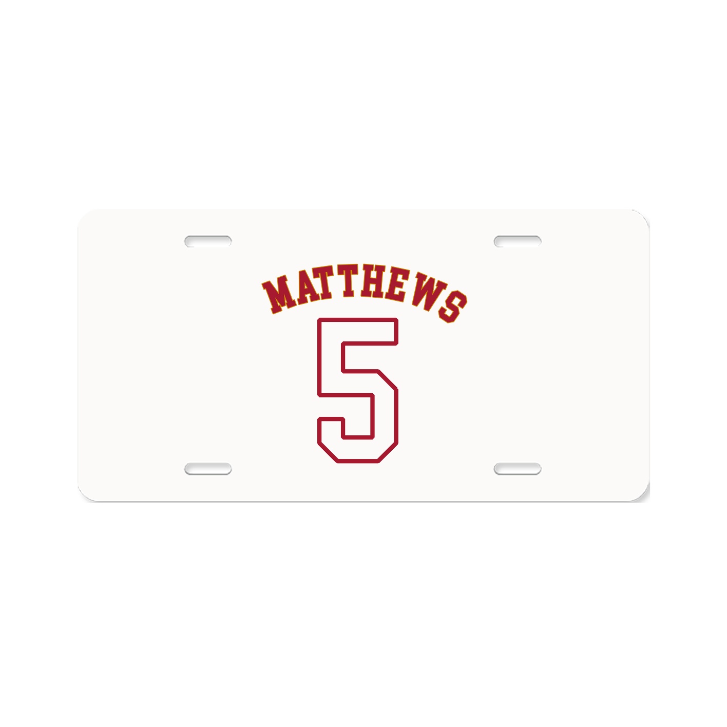 License Plate — Shirsey Arch in Classic