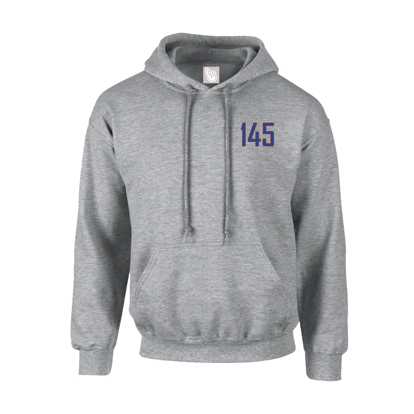 Youth Hoodie — Front Shirsy in Grey