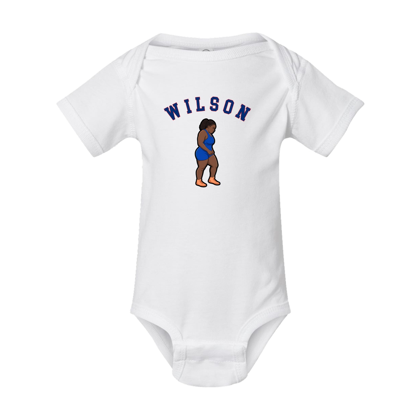 Baby Onesie — Shirsey Arch in White