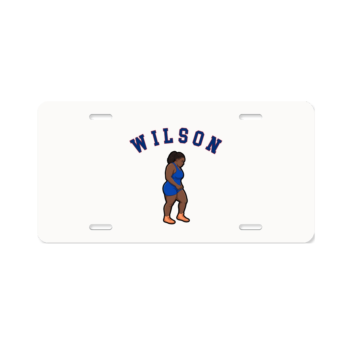 License Plate — Shirsey Arch in Classic