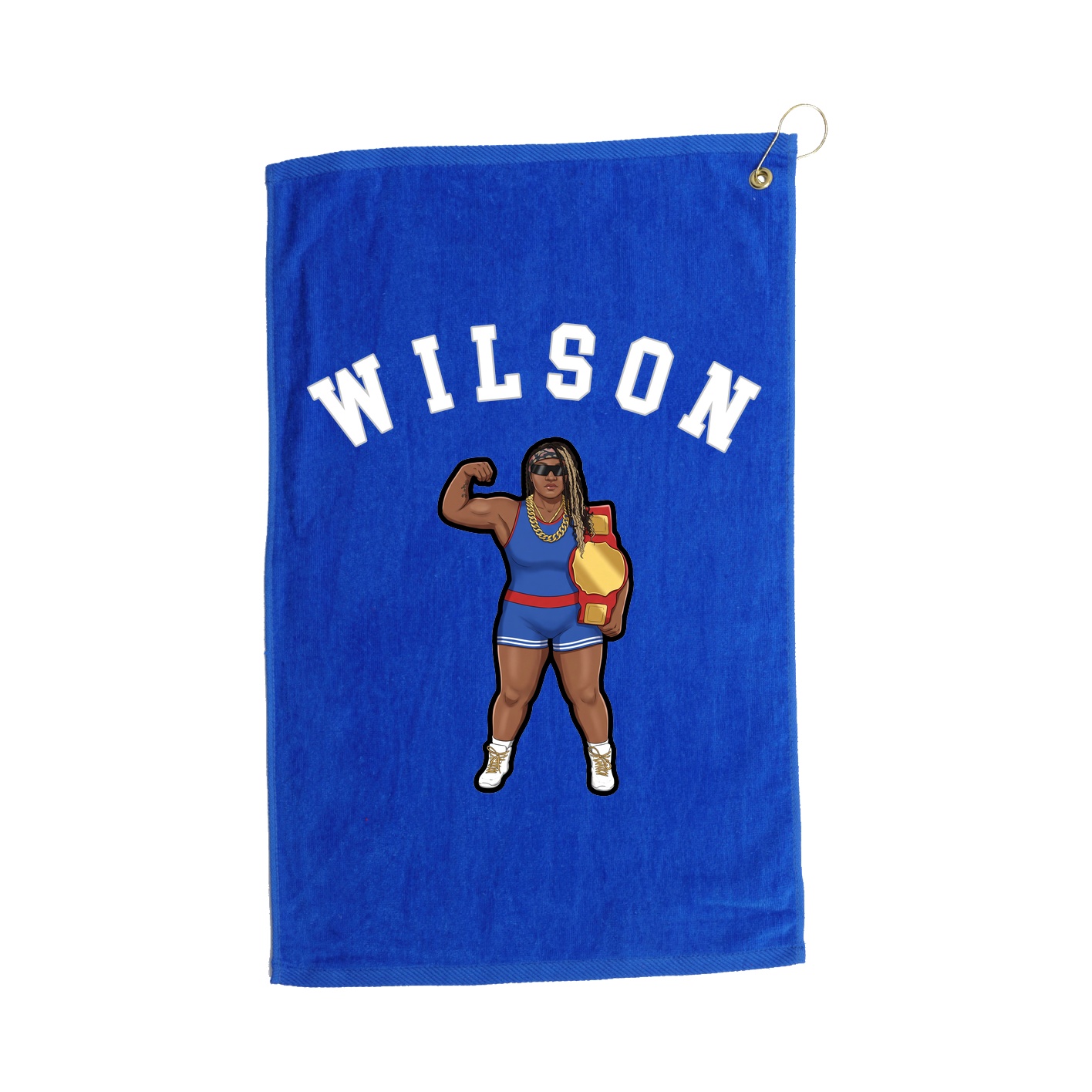 Golf Towel — Shirsey Arch in Royal