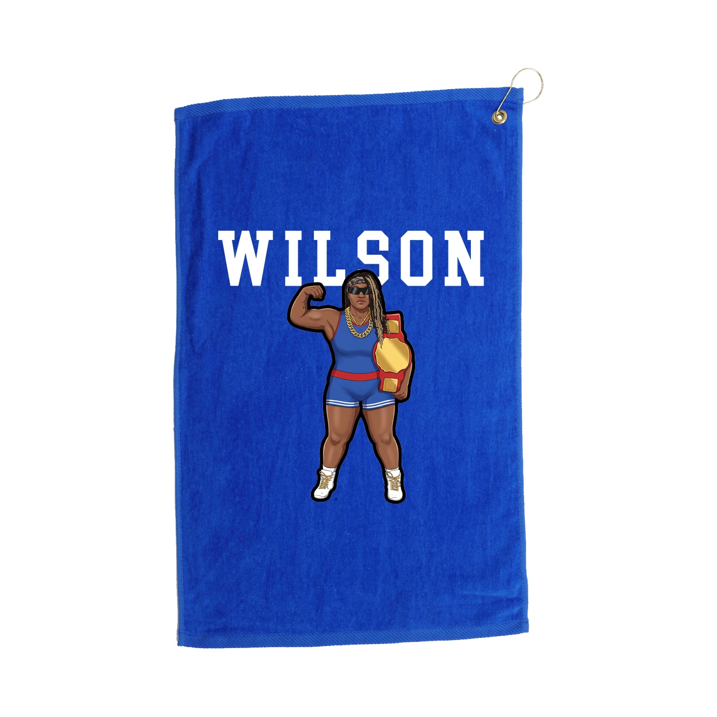 Golf Towel — Shirsey in Royal