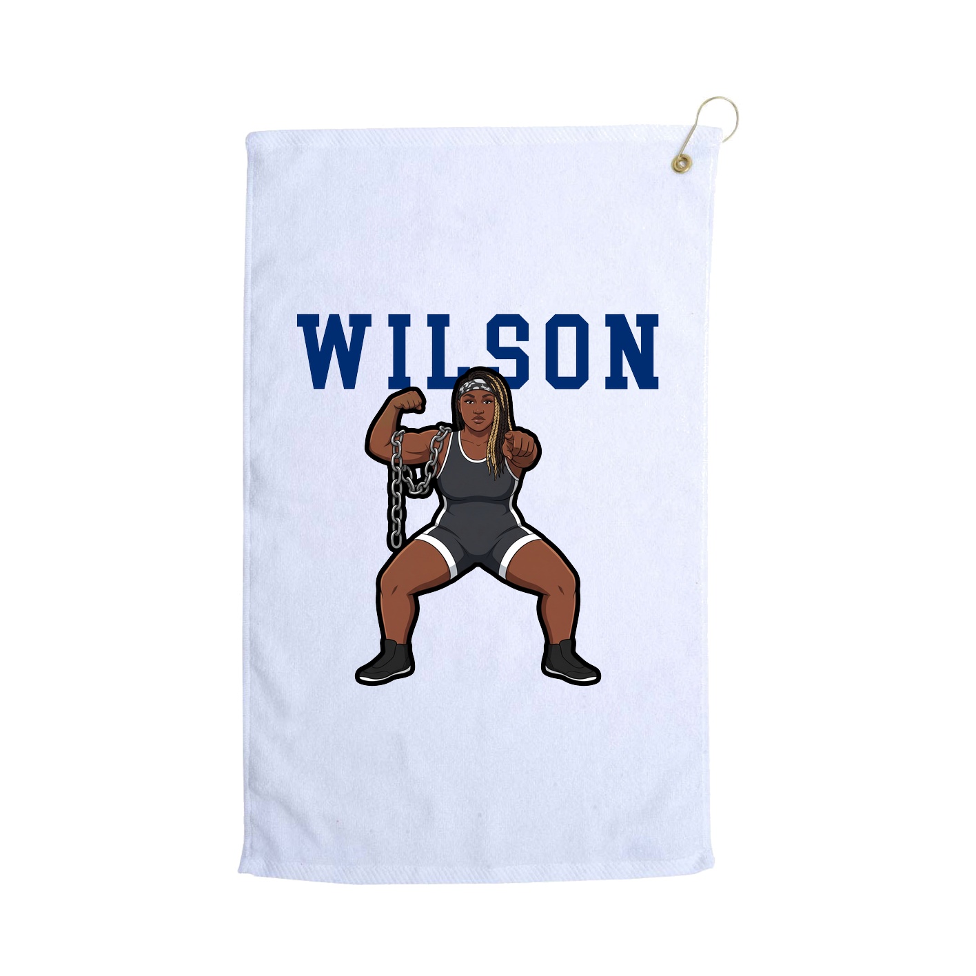 Golf Towel — Shirsey in White