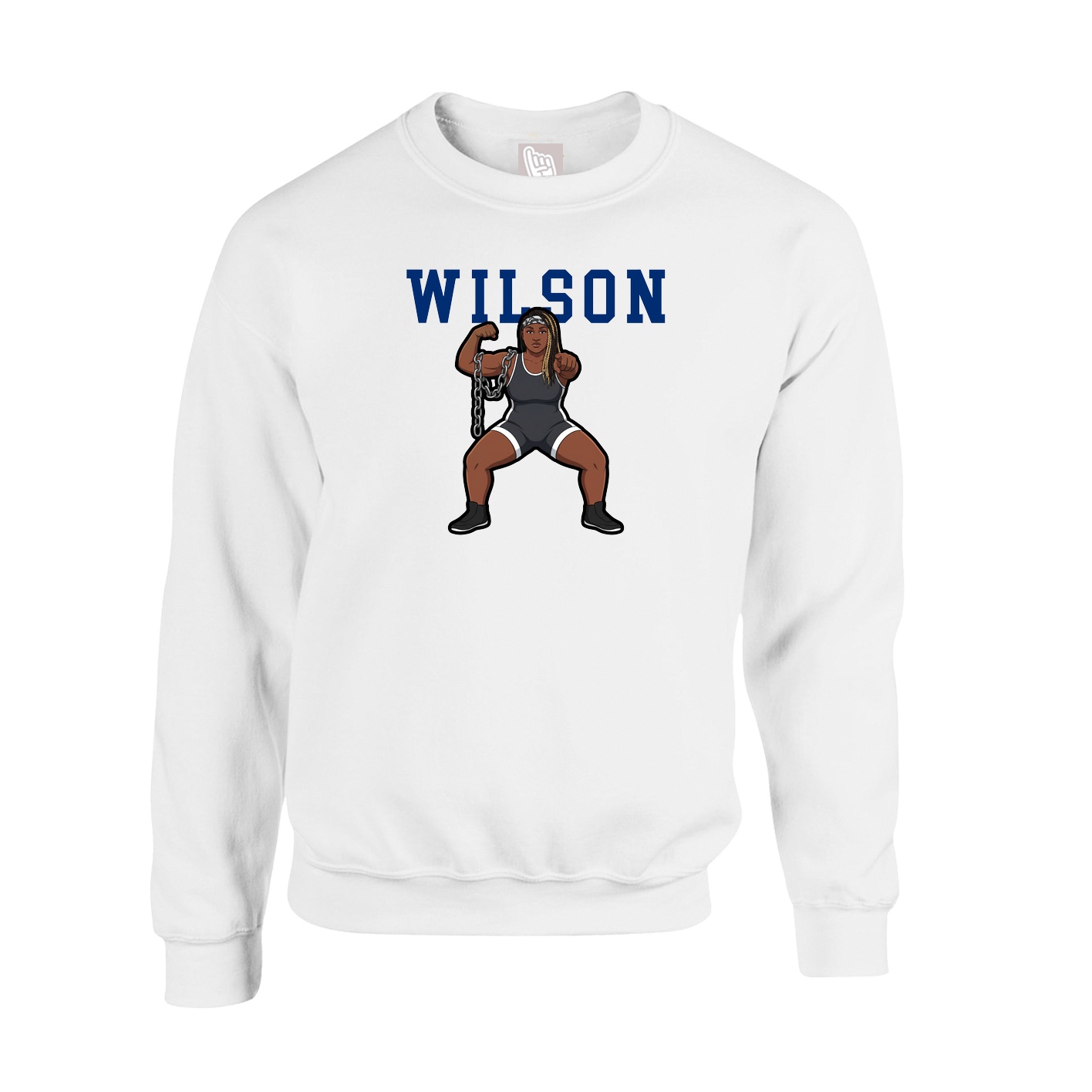 Fleece Crew — Shirsey in White