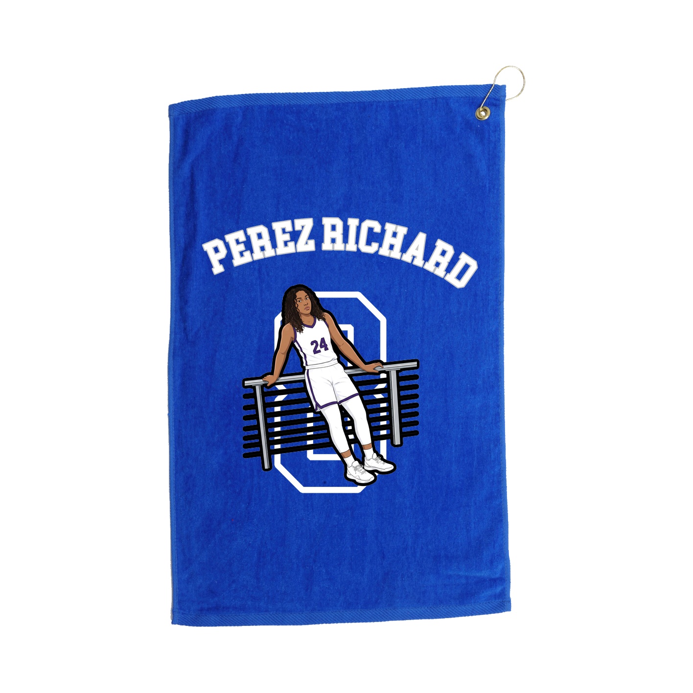 Golf Towel — Shirsey Arch in Royal