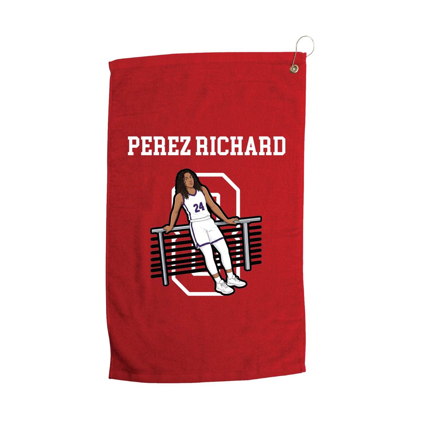 Golf Towel — Shirsey in Red