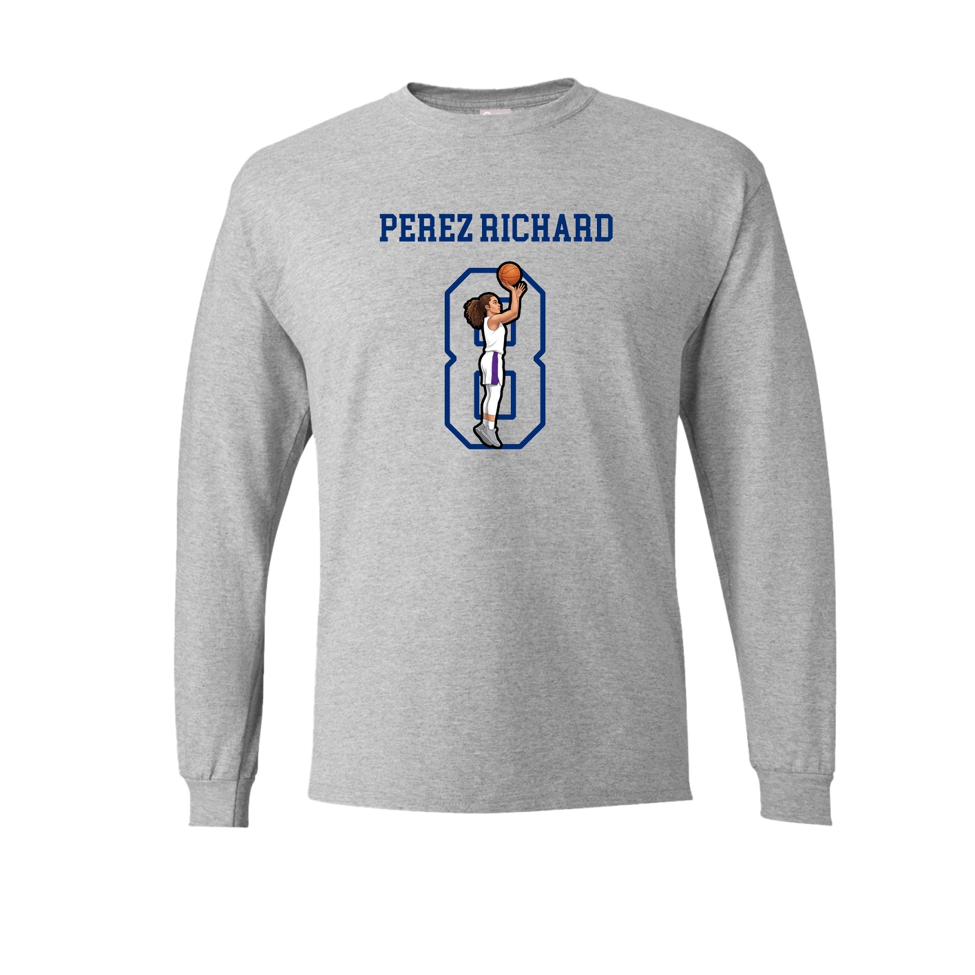 Long Sleeve Tee — Shirsey in Grey