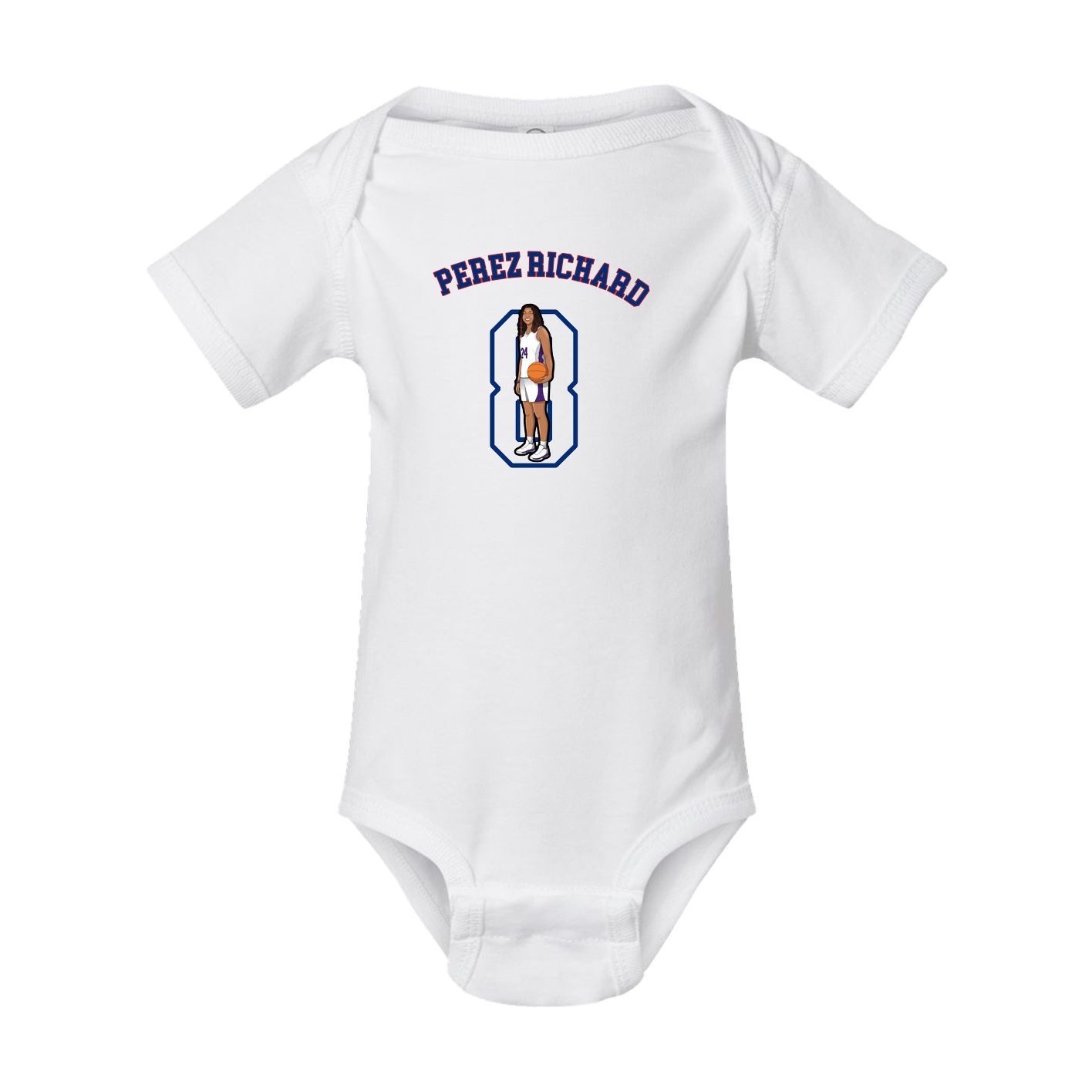 Baby Onesie — Shirsey Arch in White