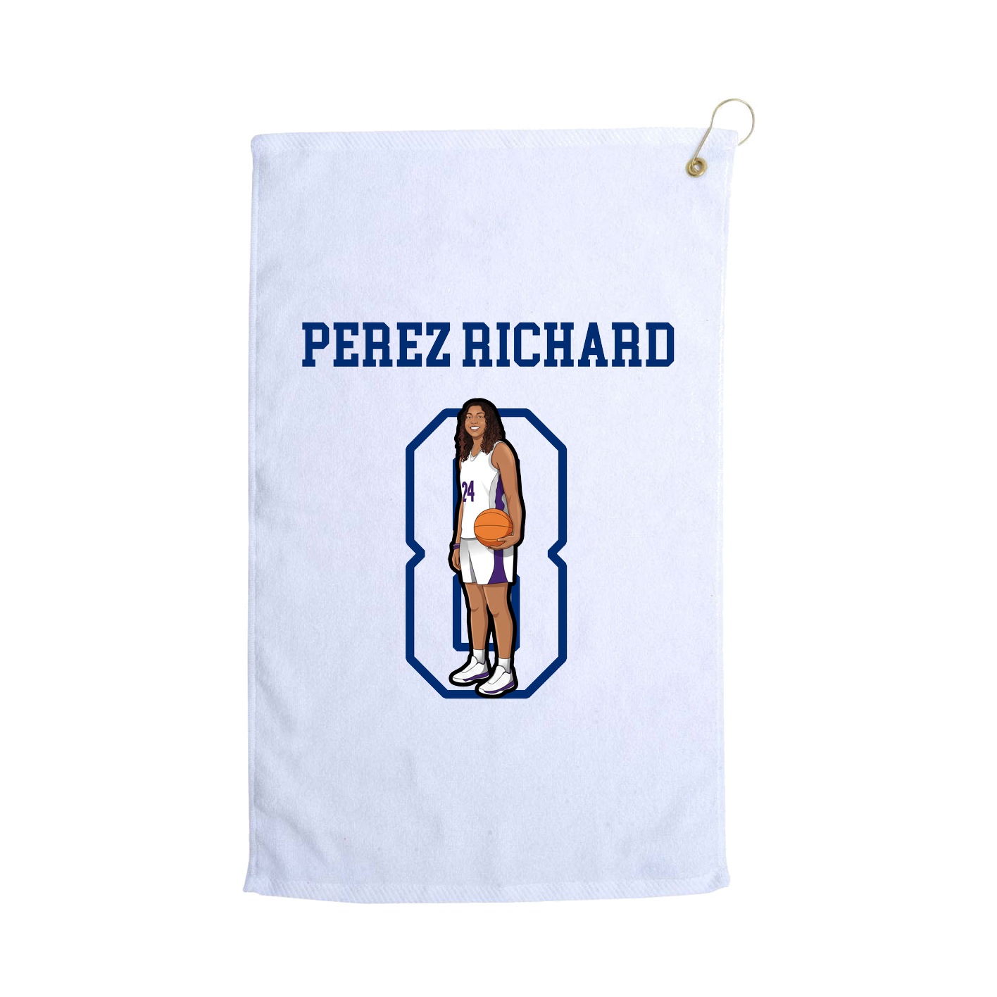 Golf Towel — Shirsey in White
