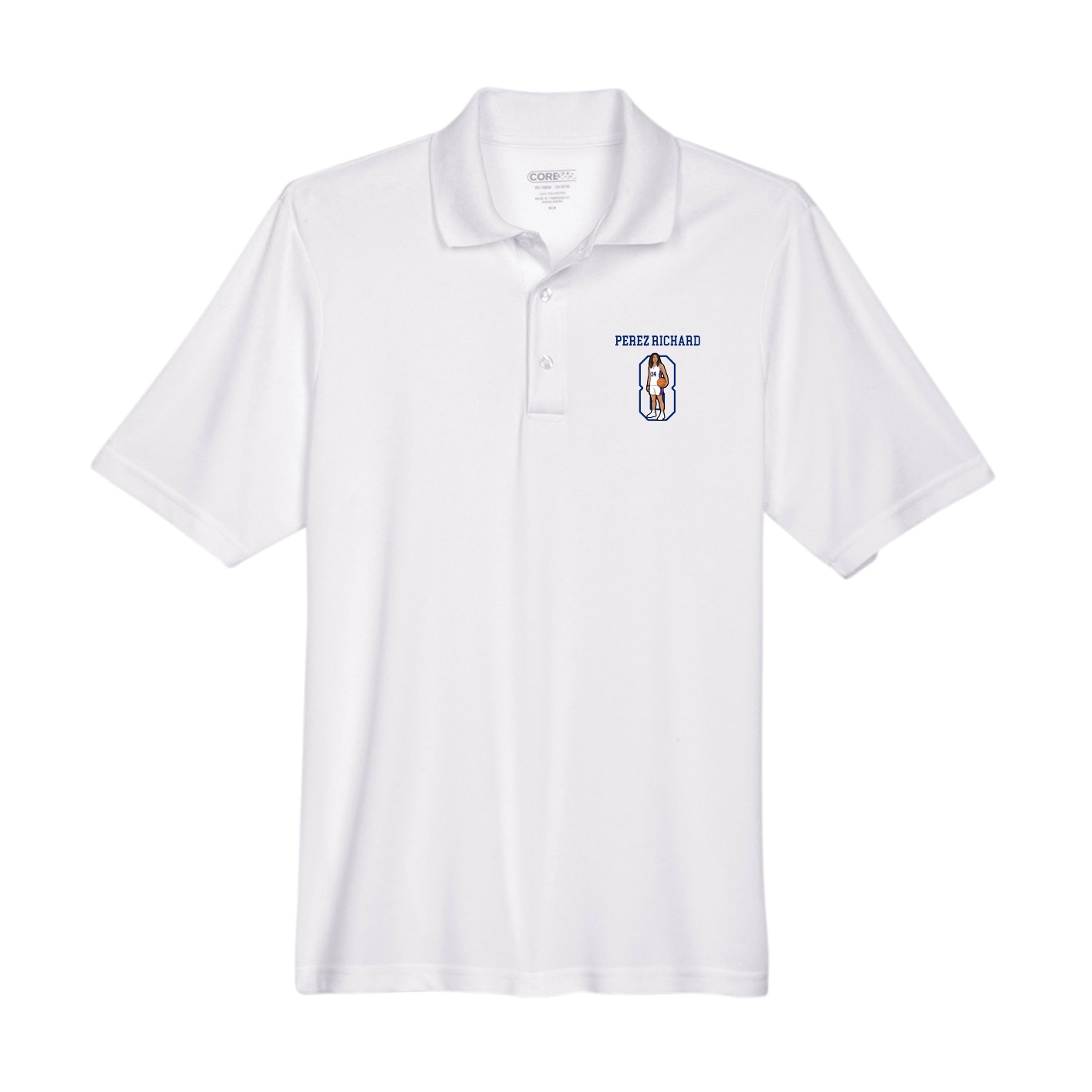 Performance Polo — Shirsey in White