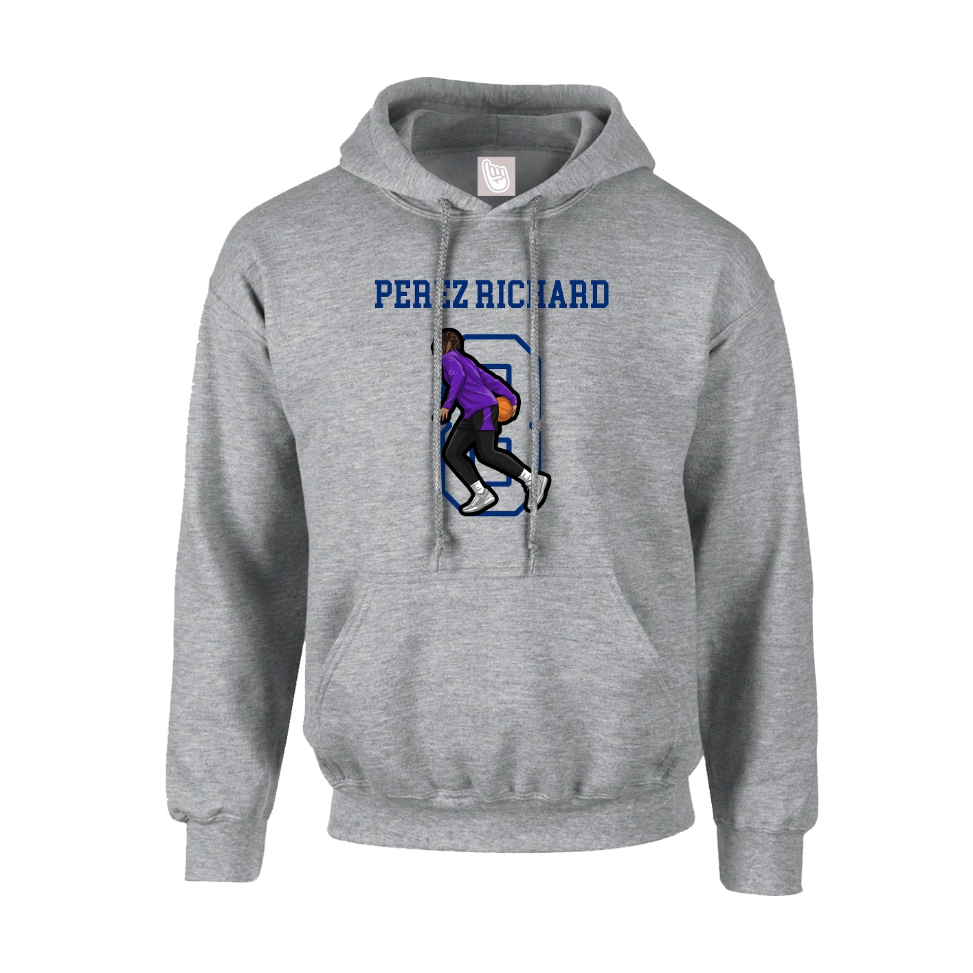 Hoodie — Shirsey in Grey