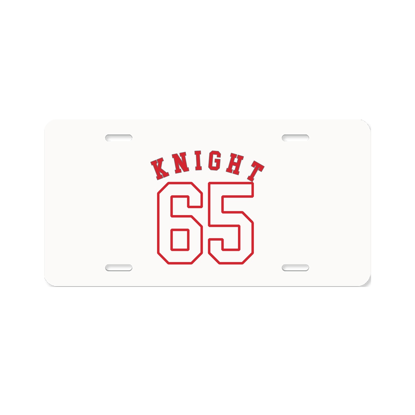 License Plate — Shirsey Arch in Classic