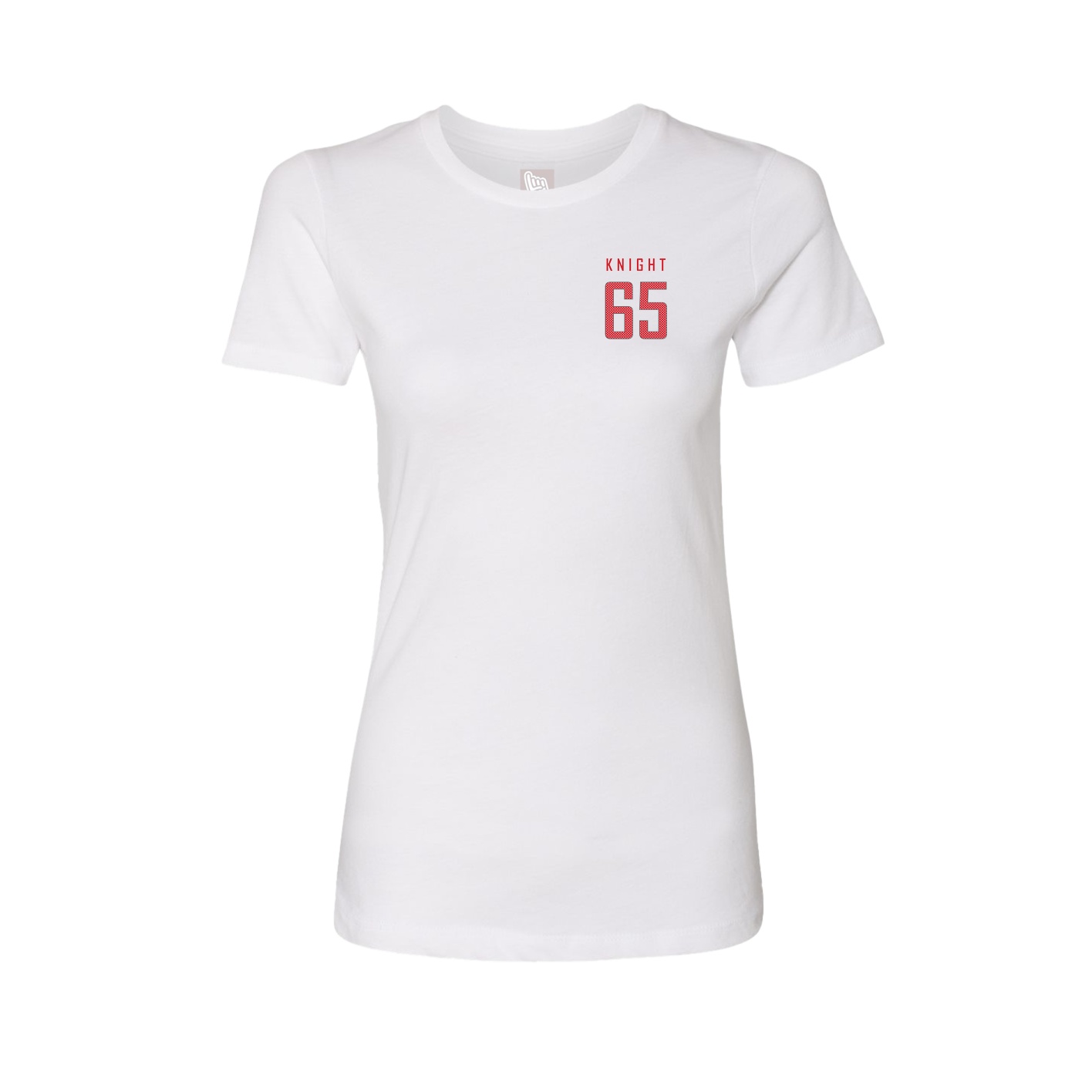 Fitted Women's Tee — Mesh Shirsey in White