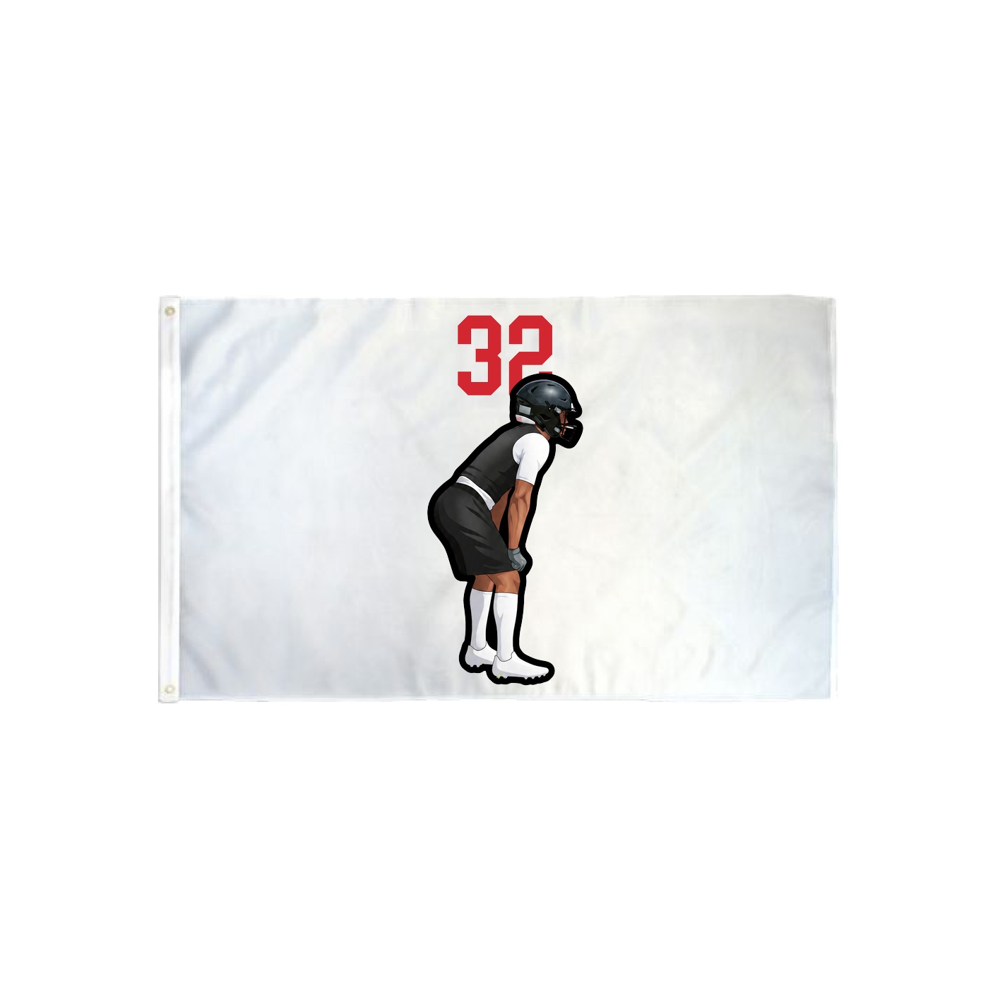 3x5 Flag — Number Top in Classic