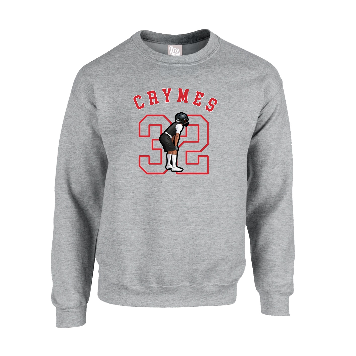 Fleece Crew — Shirsey Arch in Grey