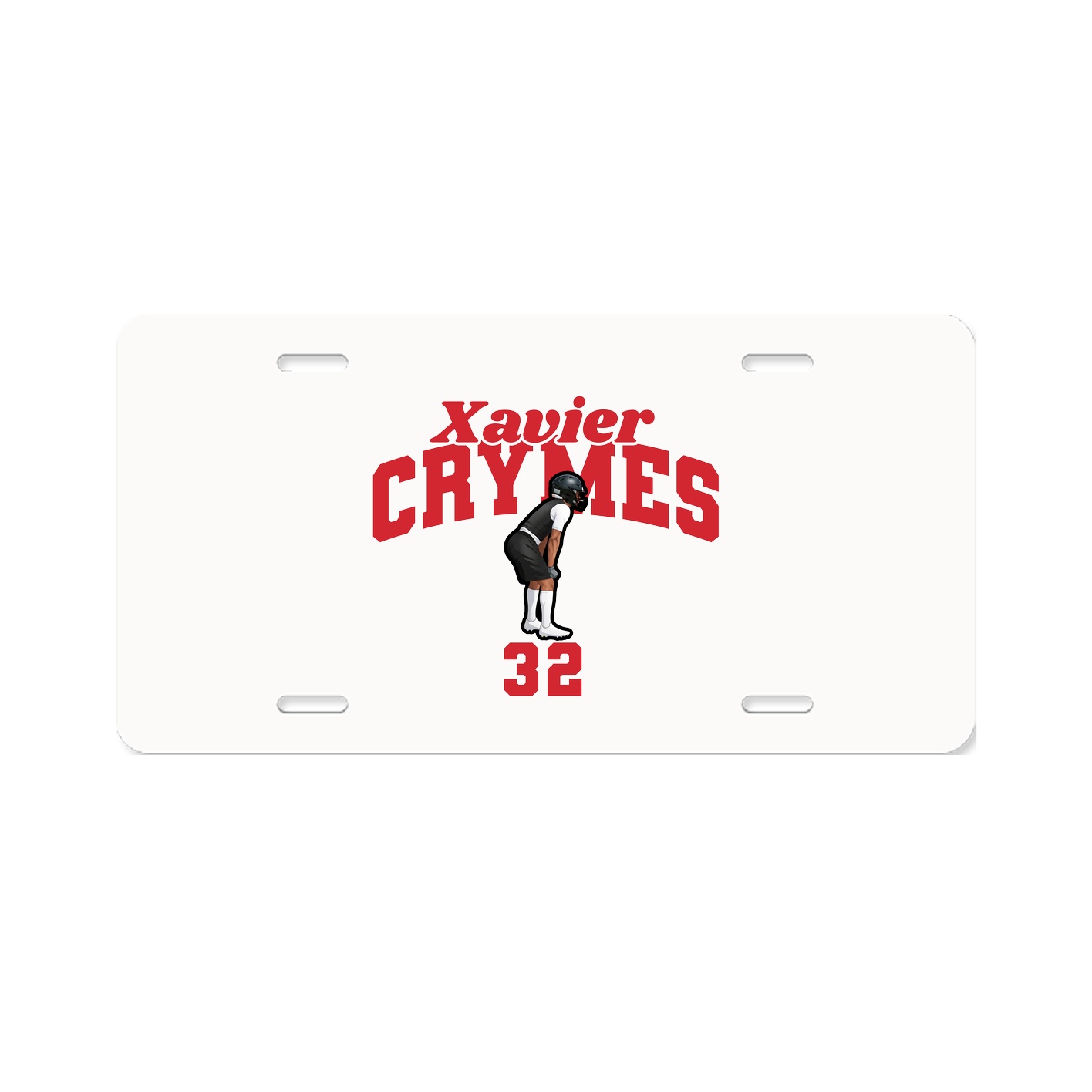 License Plate — Signature Arch in Classic