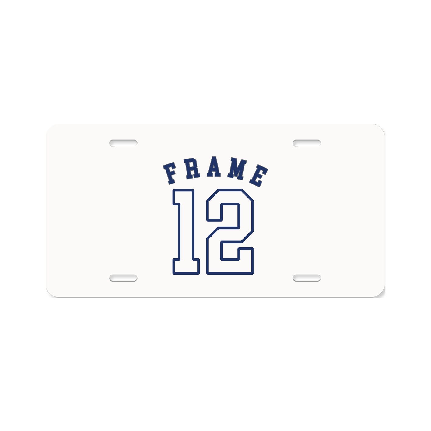 License Plate — Shirsey Arch in Classic