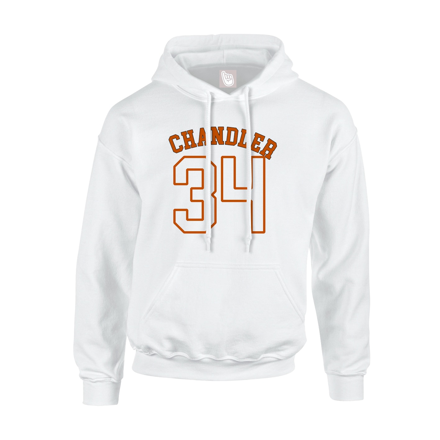 Youth Hoodie — Shirsey Arch in White