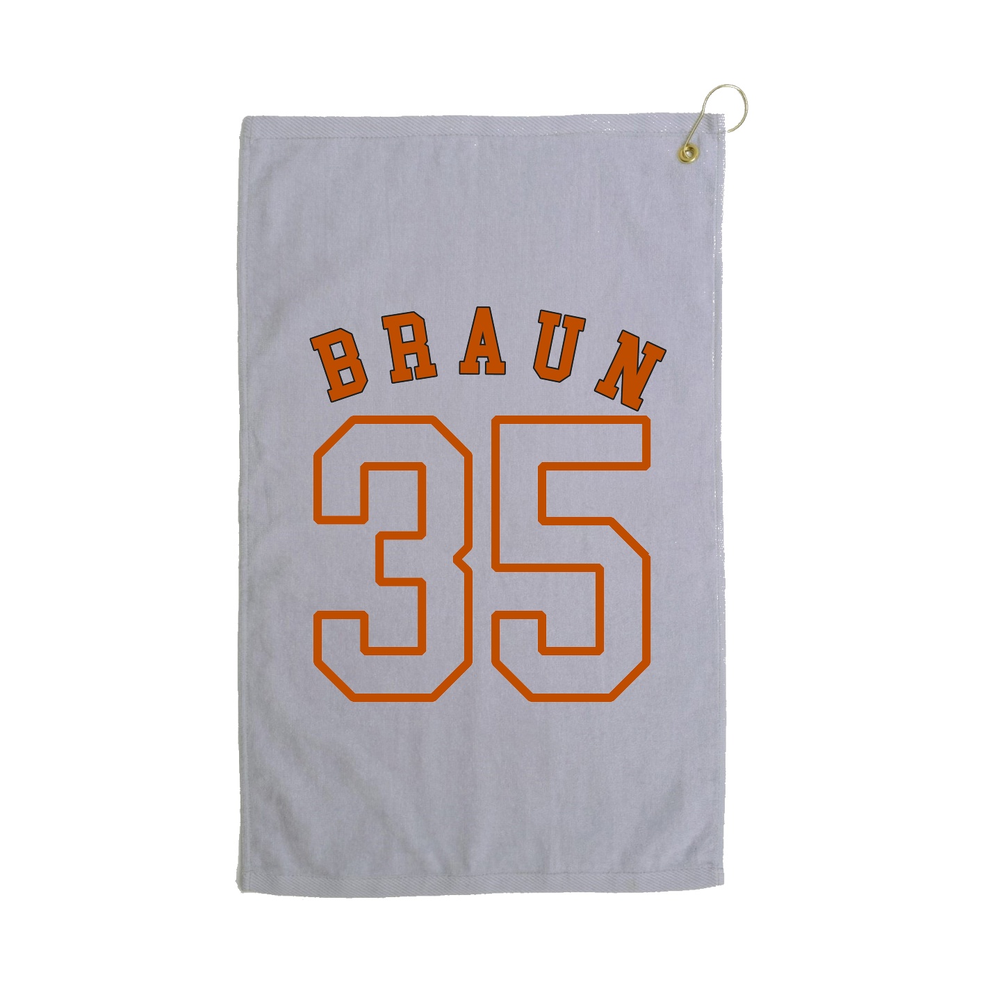 Golf Towel — Shirsey Arch in Grey