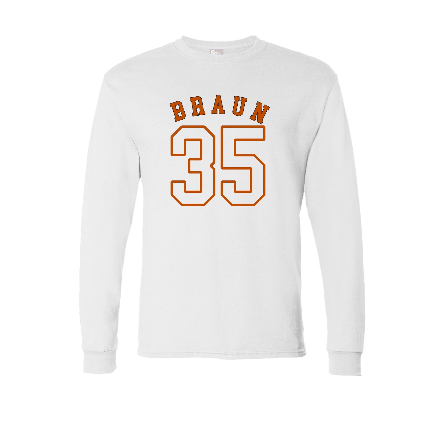 Long Sleeve Tee — Shirsey Arch in White