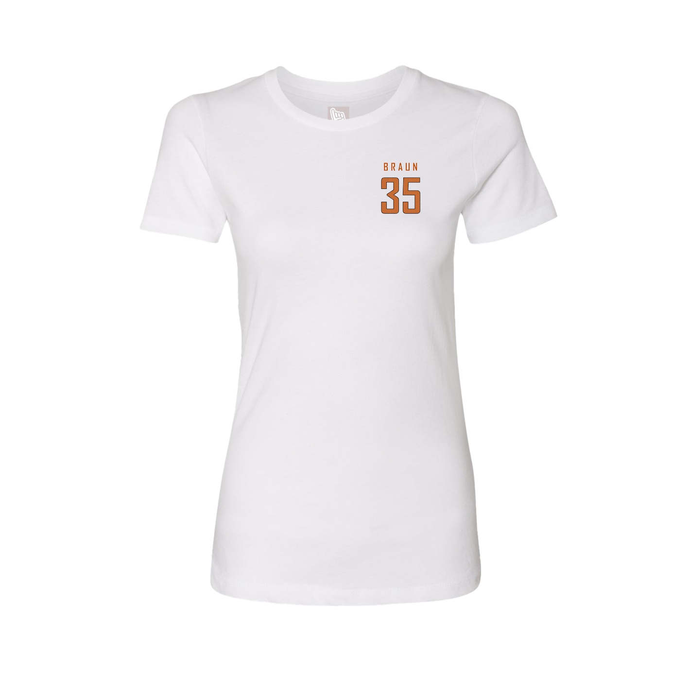 Fitted Women's Tee — Mesh Shirsey in White