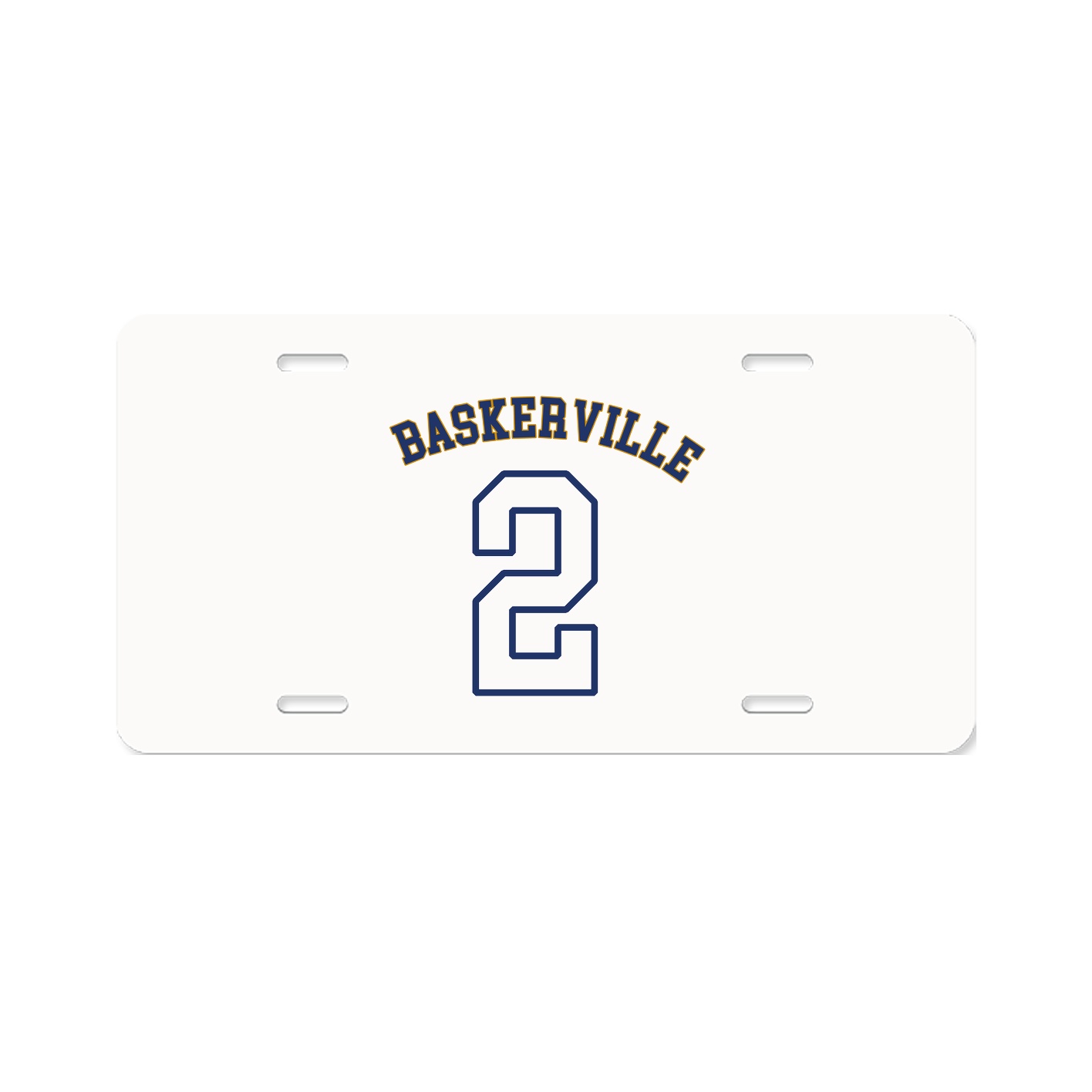 License Plate — Shirsey Arch in Classic