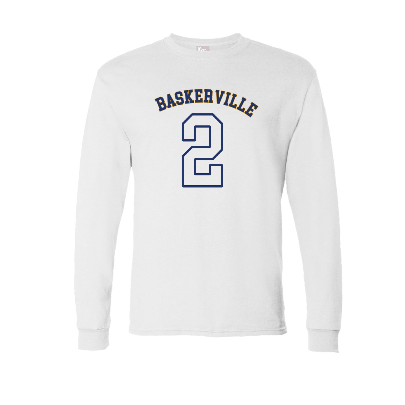 Long Sleeve Tee — Shirsey Arch in White