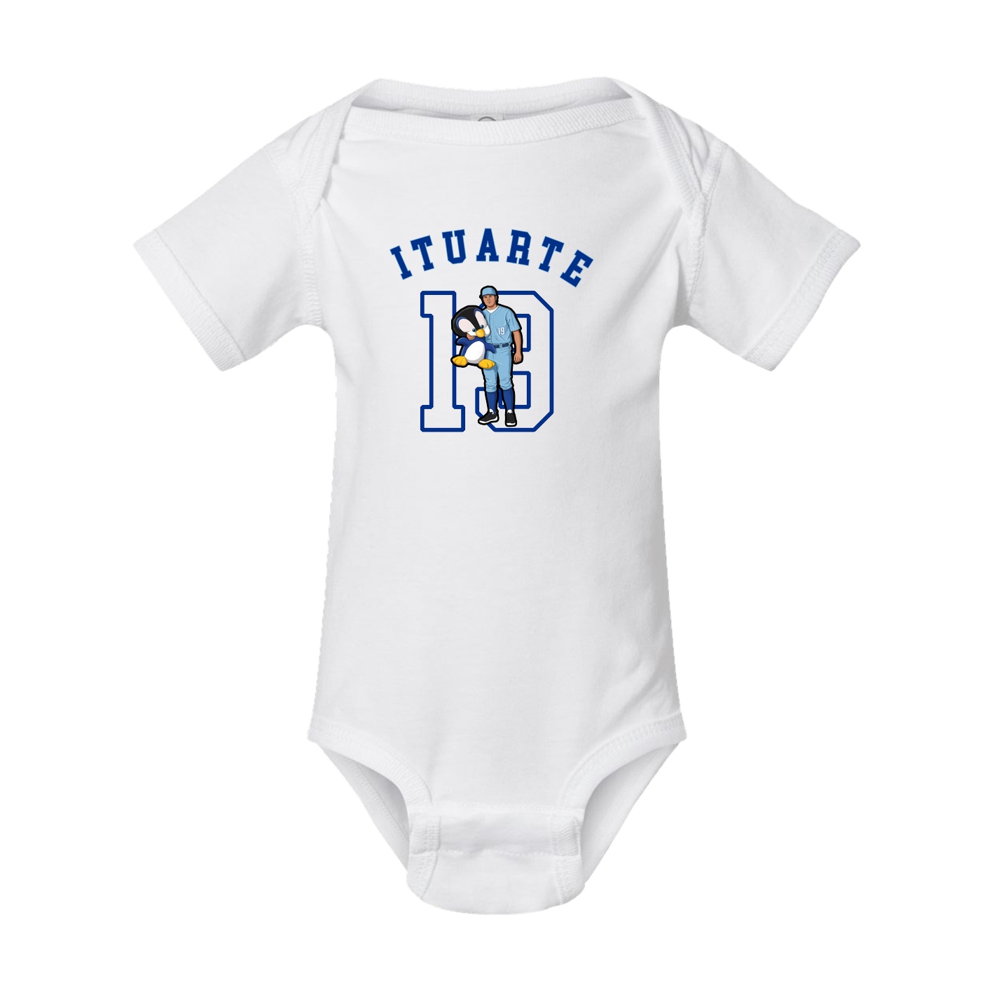 Baby Onesie — Shirsey Arch in White