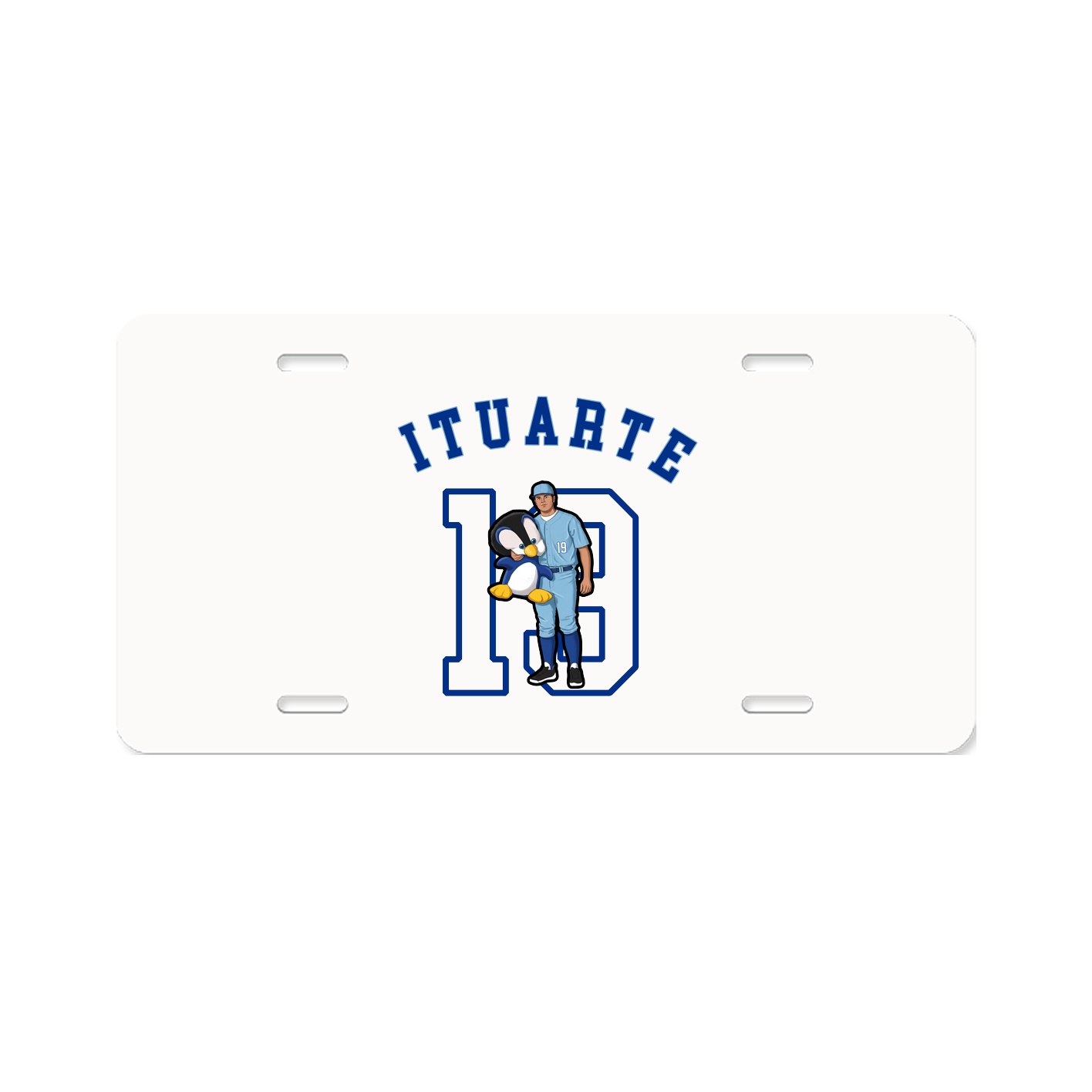 License Plate — Shirsey Arch in Classic