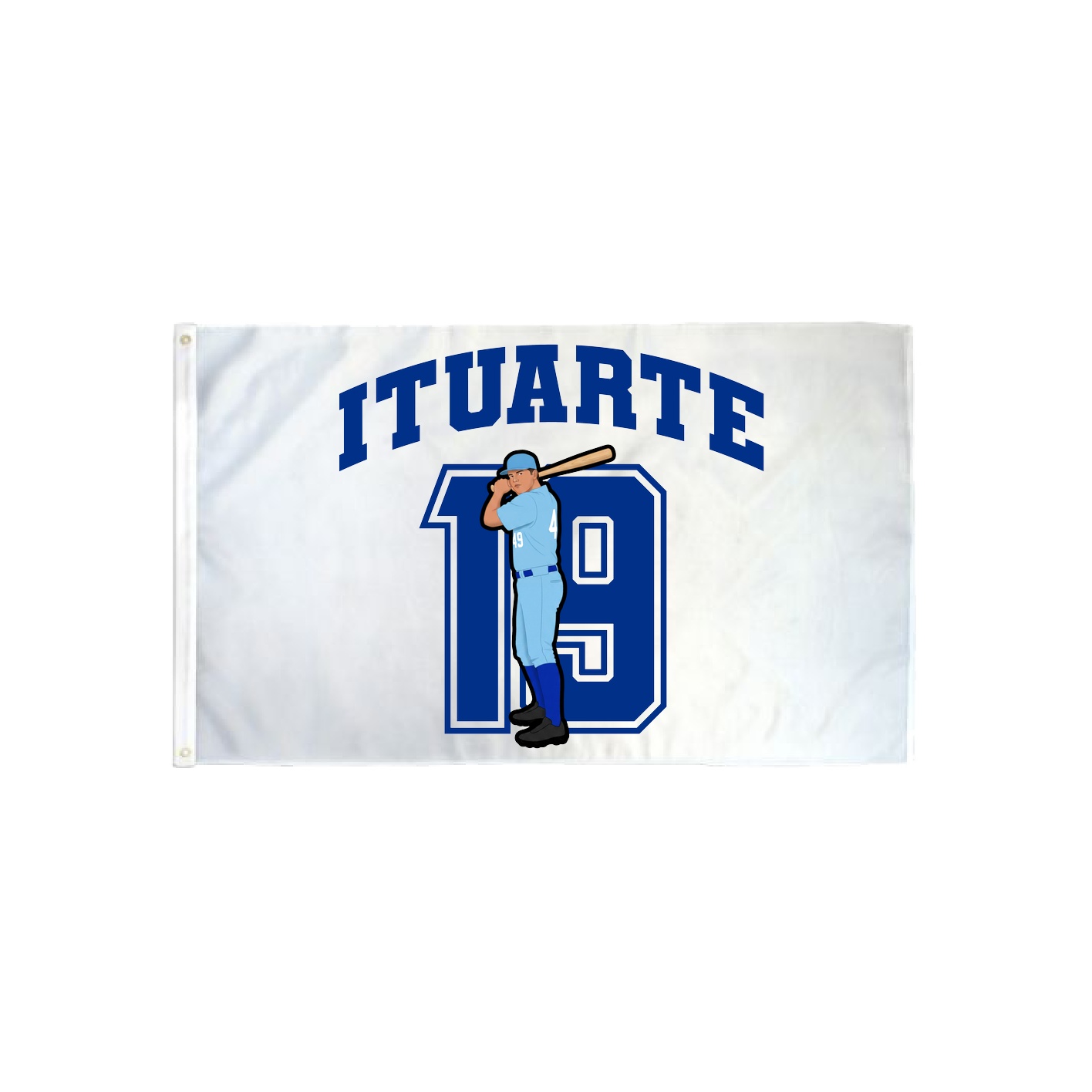 3x5 Flag — Number in Classic