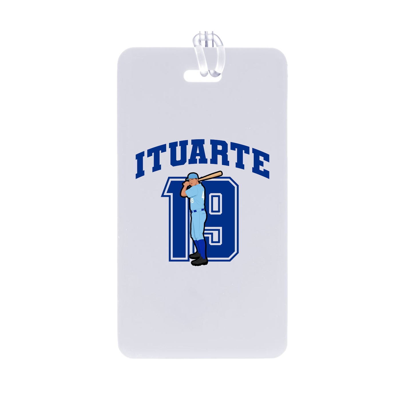 Bag Tag — Number in Classic