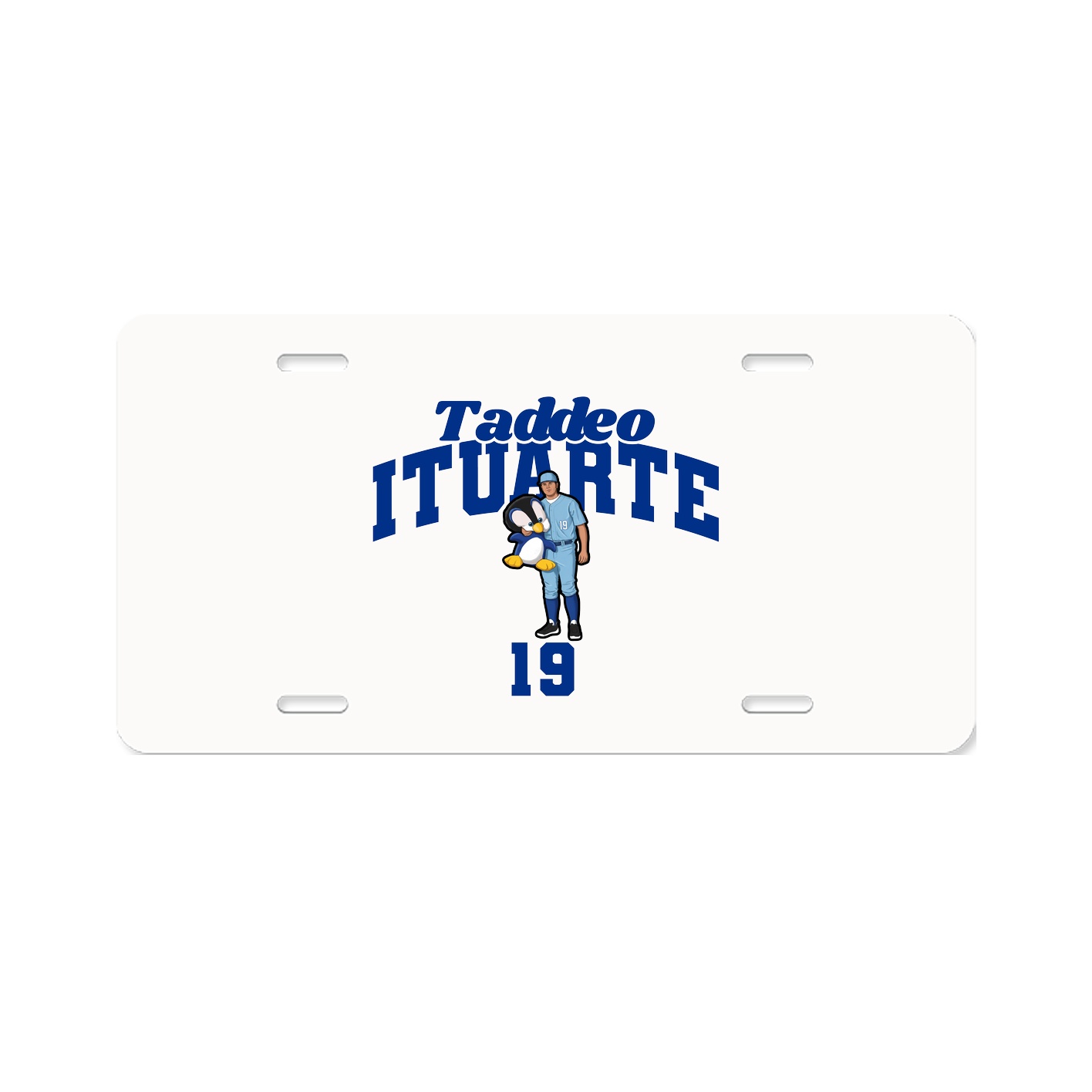License Plate — Signature Arch in Classic
