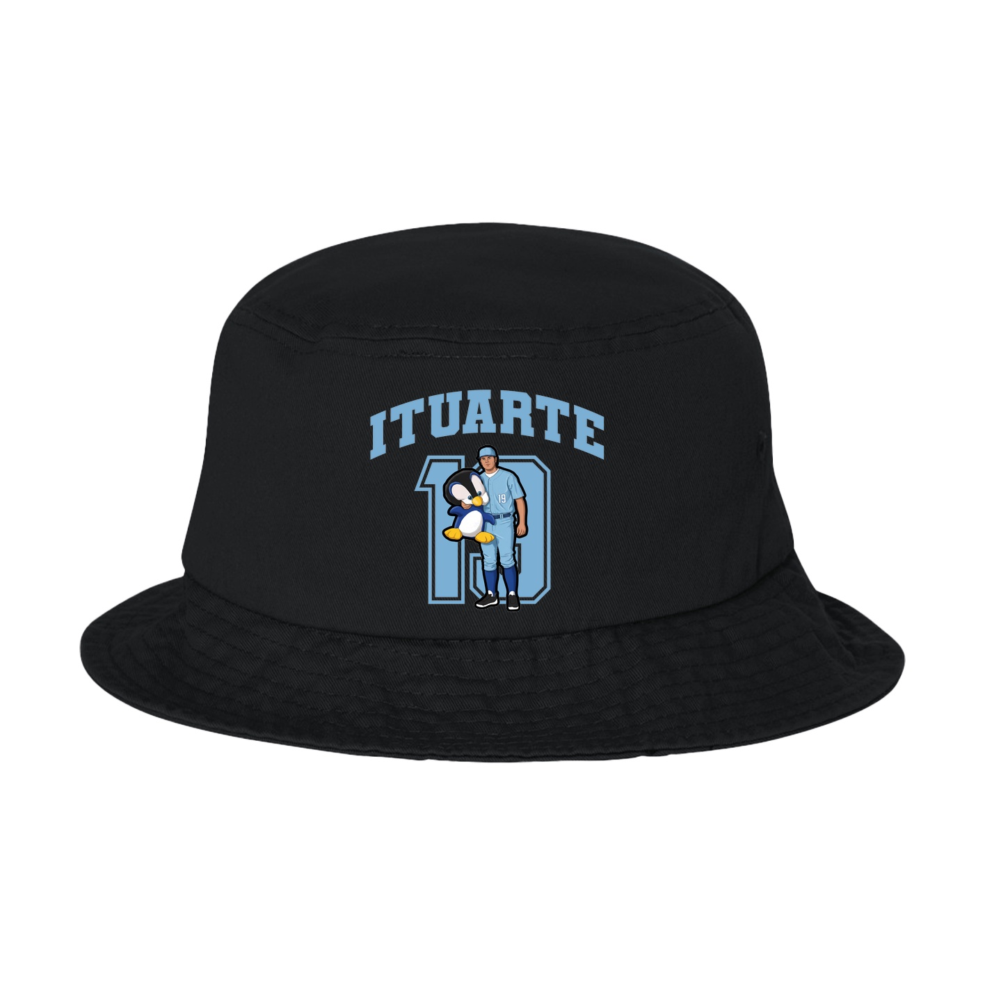 Bucket Cap — Number in Black