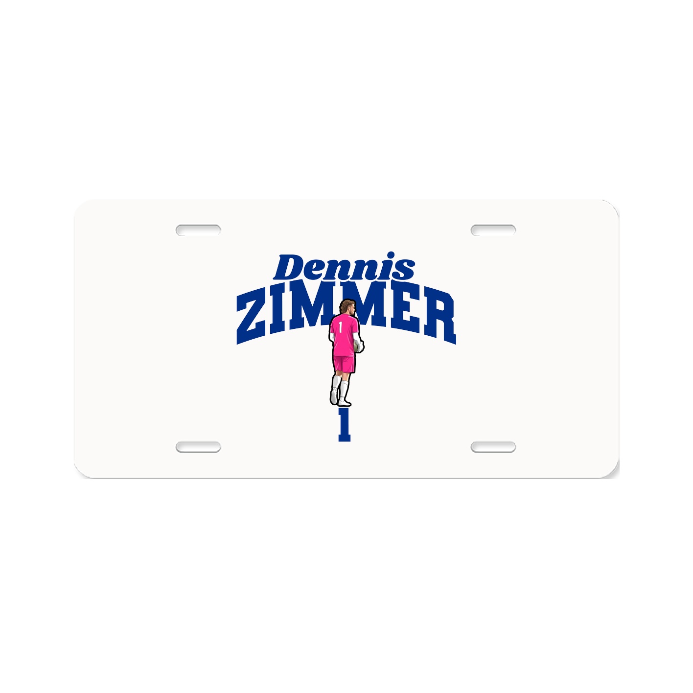 License Plate — Signature Arch in Classic