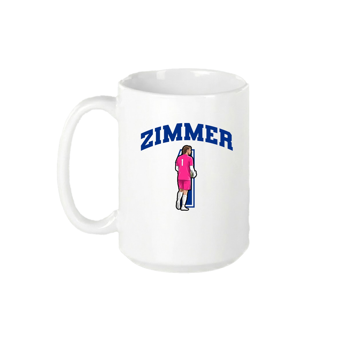 15oz Coffee Mug — Number in White