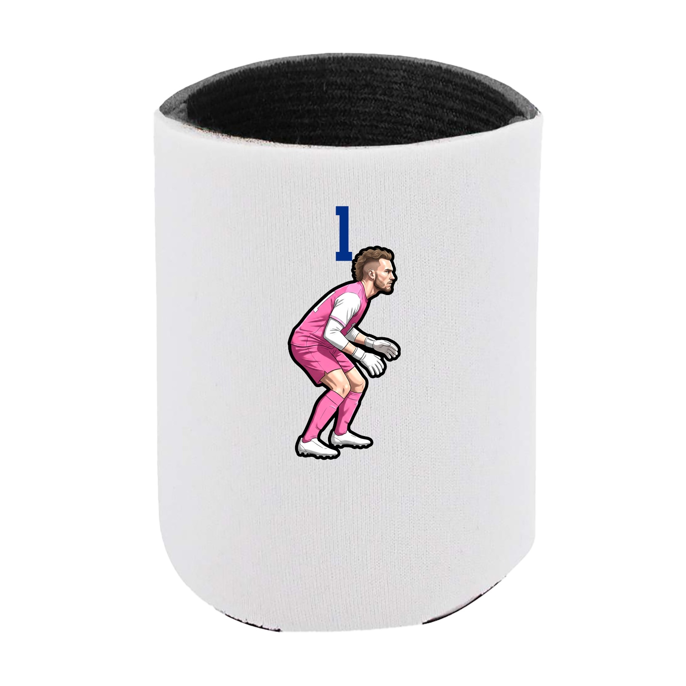 Can Holder — Number Top in White