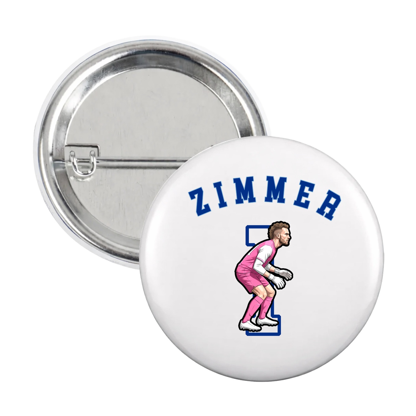 Game Day Button — Shirsey Arch in White