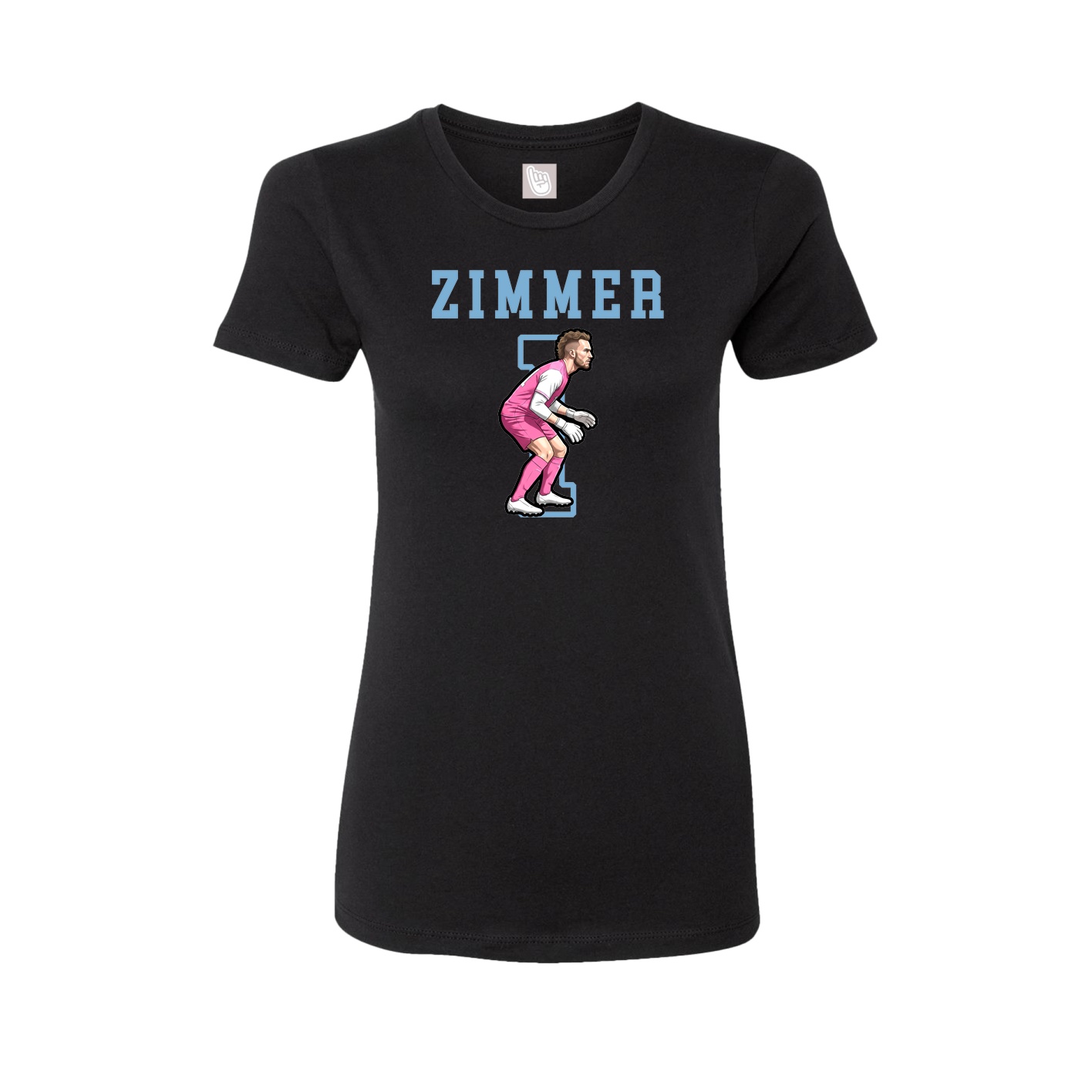 Fitted Women's Tee — Shirsey in Black