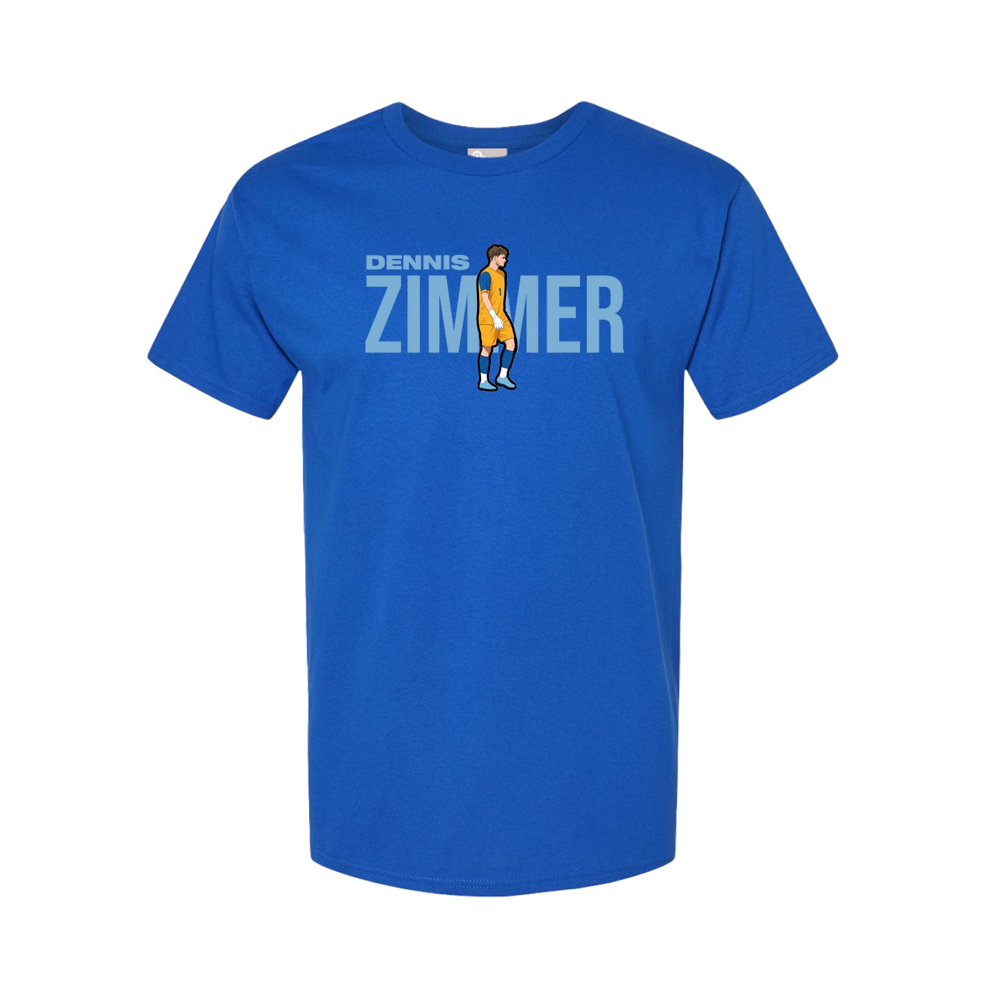 Tee — Player Name in Royal