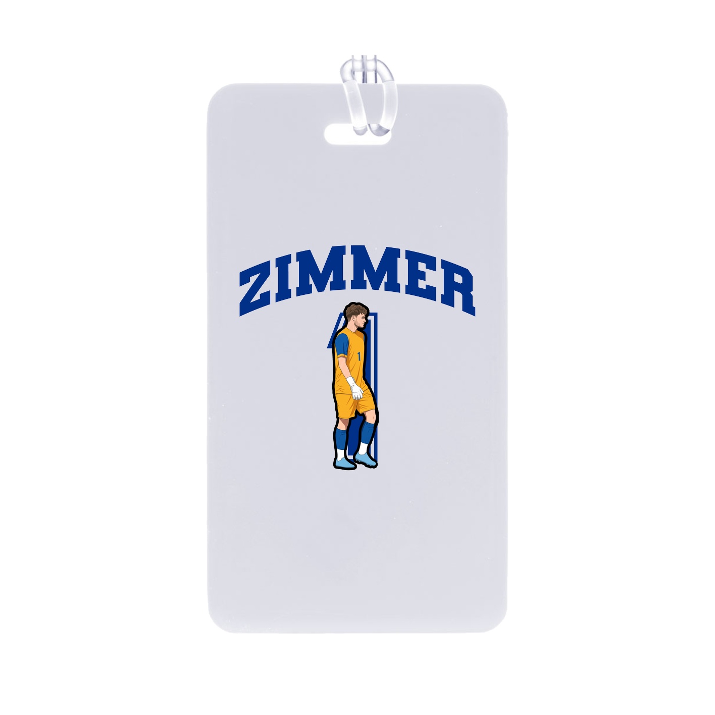 Bag Tag — Number in Classic