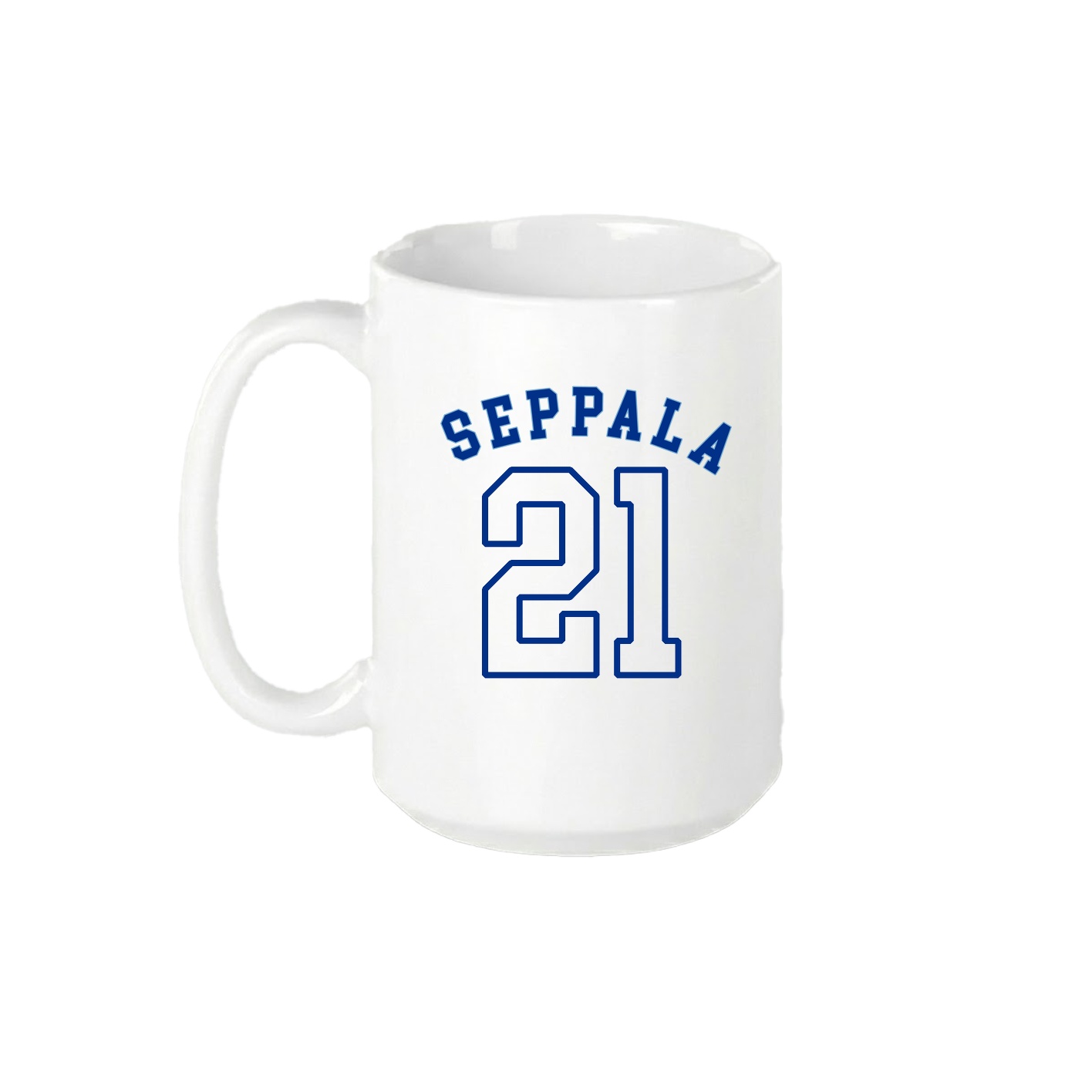 15oz Coffee Mug — Shirsey Arch in White
