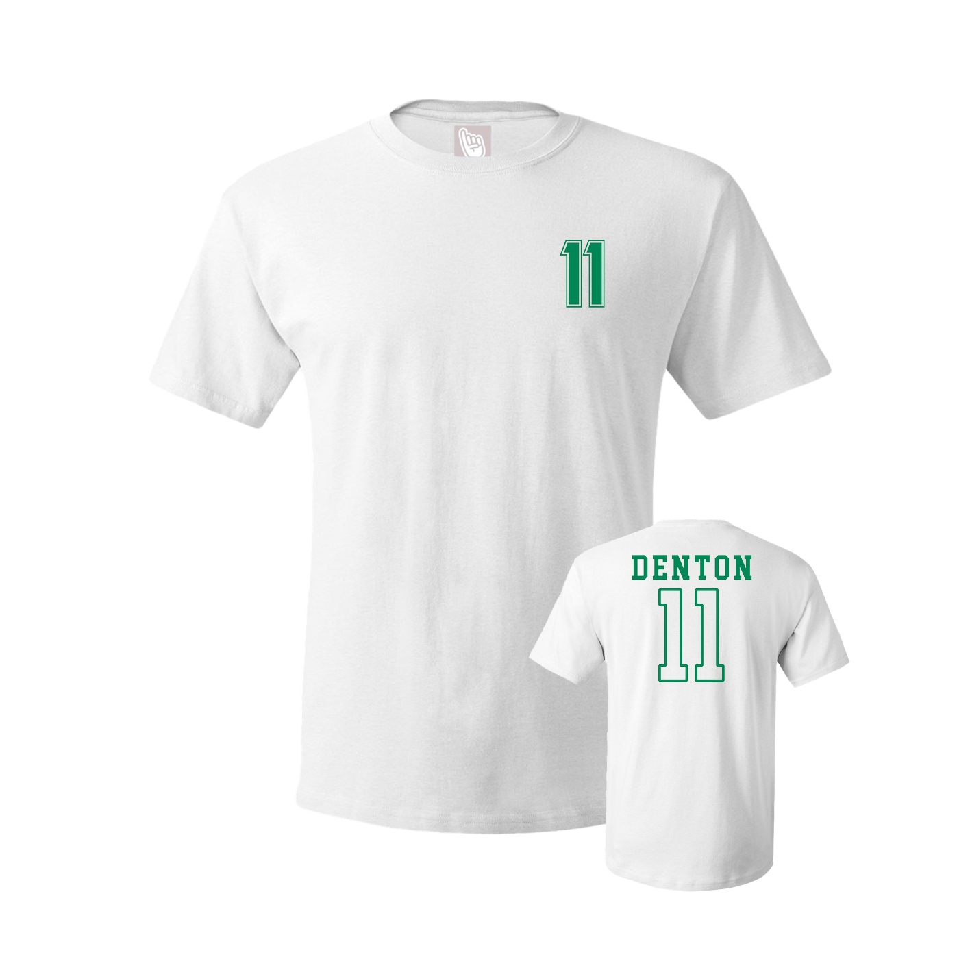 Tee — Chest Back in White